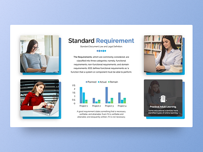 Standard Requirement Slide business charts clean creative design googleslides infographic powerpoint powerpoint template pptx presentation