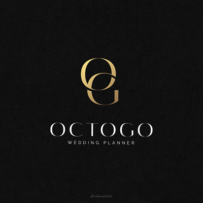 OG logo branding desain design ikon illustration ilustrasi logo merek ui vektor