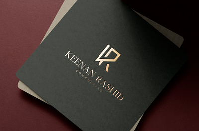 KR logo concept branding desain design ikon illustration ilustrasi logo merek ui vektor