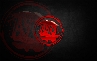 AYO Blood ayo blood logo design scar dripping logo