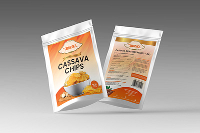 CHASSAVA CHIPS POUCH DESIGN branding graphic design labels packaging sticker