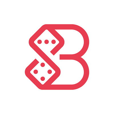 B Letter Casino Logo black brand fortune gamble illustration luxury media