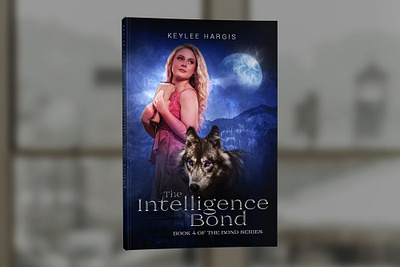 The Intelligence Bond by Keylee Hargis book book cover cover design graphic design professional professional book cover design