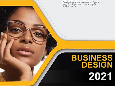 My business flyer design illustration