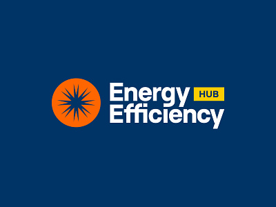 Energy Efficiency Hub (unused) brand branding energy identity logo star type typography wordmark