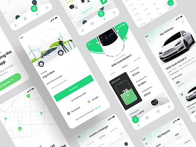 Electric Vehicle Charger App app design car charging app cleanui design dgpro dgprostudio digital electric vehicle evapp evcharger jahidjaykar lightui mobile ui trendyui ui ui2022 uidesign uidesigntrend