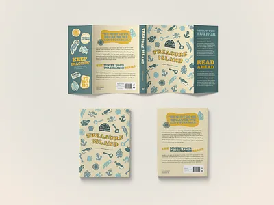 Treasure Island Book Design book design branding design graphic design illustration layout design lettering typography