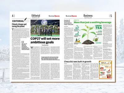 Editorial Design, Business Magazine businessmagazine cover cover design design editorial editorial design magazine cover magazine design magazine layout design newspaperdesign