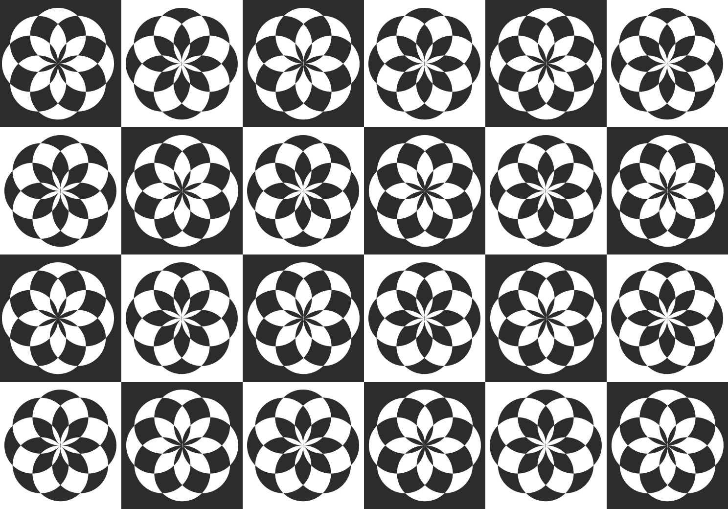 Monochrome Harmony graphic design