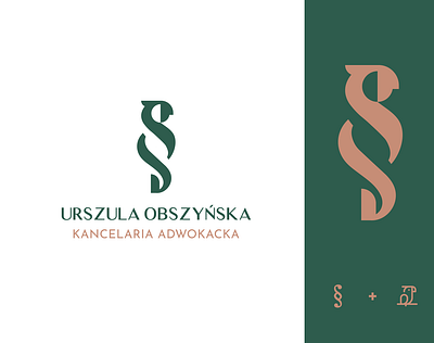 lawyer - Urszula Obszyńska branding design law law logo lawyer logo logo branding logo lawyer paragraph parrot parrot law parrot logo typography vector