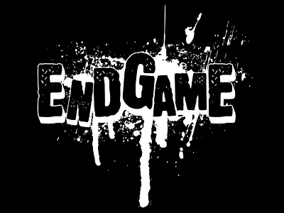 Endgame | Tshirt Design black brush endgame graphic peace street street wear tshirt urban vintage war world