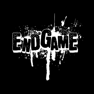 Endgame | Tshirt Design black brush endgame graphic peace street street wear tshirt urban vintage war world