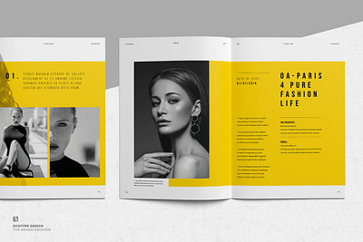 Lookbook Template brochure case catalog corporate design indesign letter lookbook magazine minimal photobook photography portfolio print print design printing project showcase standard study