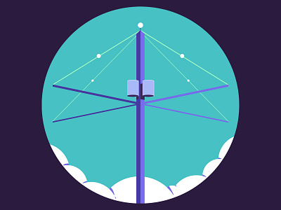 Message Sent 2d design illustration