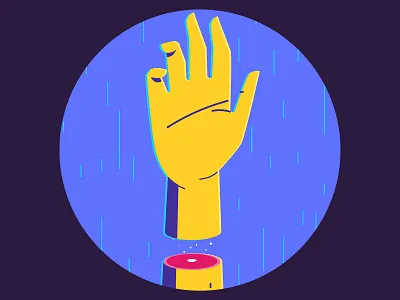 Phantom Limb 2d design illustration