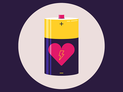 Power Up 2d design illustration