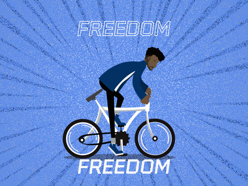FREEDOM graphic design illustration motion graphics type