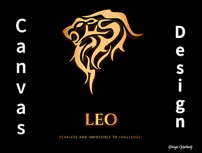 Zodiac-Leo-Wall Art adobe illustrator canvas design character design draw drawing illustration leo varga mihaly vector wall art zodiac