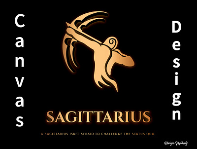 Zodiac-Sagitarius wall art adobe illustrator canvas design character design draw drawing illustration mihaly sagitarius upwork varga mihaly vector wall art