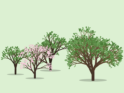 Generative Fractal Tree Art - JavaScript with p5.js art code generative javascript trees