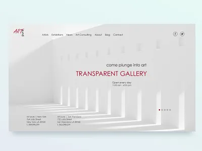 Art pure design figma ui we web webdesign