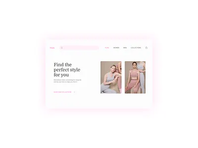 E-commerce Website Home Page dailyui ecommerce ui uidesign uiux website