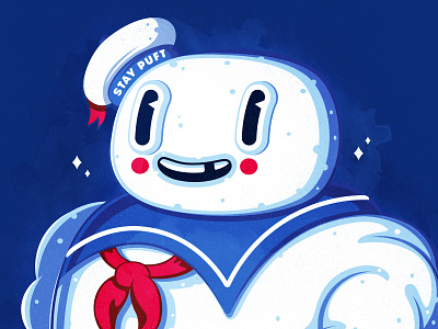 Stay Puft ghostbusters illustration illustrator marshmallow sailor stay puft sweettooth the creative pain vector