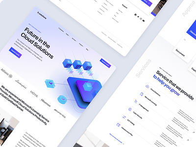 IT.Solutions - Landing Page | Figma business consultant corporate design digital agency digital marketing figma html5 it agency it company it solutions startup technology template theme ui ux wordpress wp