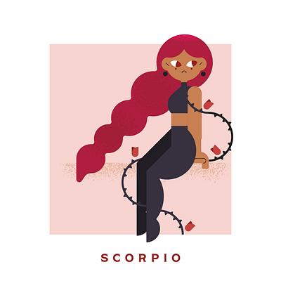 Scorpio design graphic design illustration vector