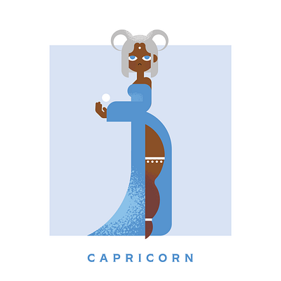 Capricorn design graphic design illustration vector