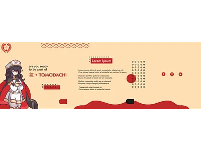 Tomodachi Article design graphic design illustration microblog typography