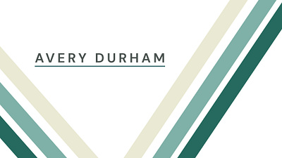 Avery Durham Logo + Presentation Design branding deck design design finance presentation freelance freelance presentation freelance ui graphic design illustration logo presentation design presentations simple presentation