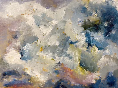 Texture acrylic painting