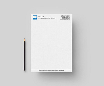 Letterhead branding design letterhead logo