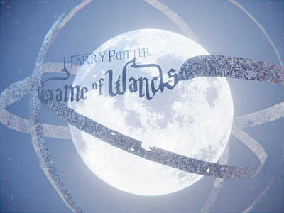 Harry Potter Game of Wands - Astrolabe 3d animation astrolabe game of thrones harry potter moon parody