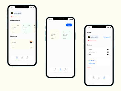 In-traffic 3d app design graphic design typeface typography ui ux web