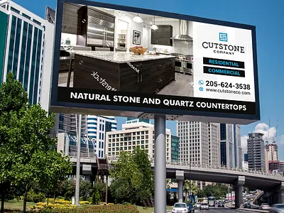 Banner Ad Design for Natural Stone Products branding creative design graphic design