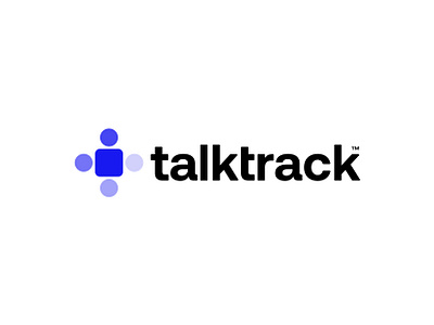 Talktrack appointment tracking software logo design appointment tracking software brand identity branding colours design icon illustration logo logo design logo mark logos minimalistic online business saas sign software software logo design symbol technology typography