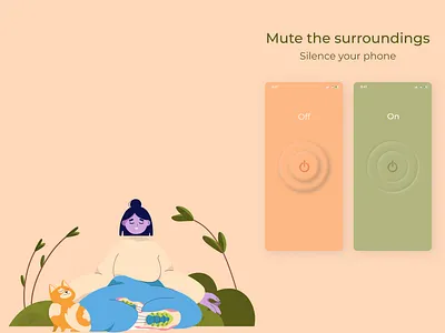 Daily UI :: 015 on/off switch 015 dailyui design mobile onoff product design ui ux