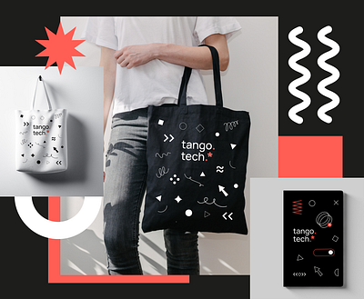 In tech we trust 🤞 bag bramding branded copybook geometry merch