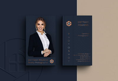 REALTY Business Cards Design attractive branding business card design graphic design logo minimal minimalist portrait professional realestate realty