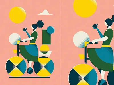 The way I figure it (PSE '21) animals character design editorial grain graphic design illustration