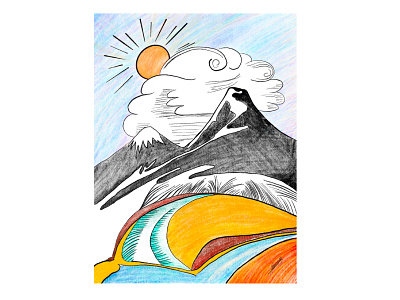 Ararat ararat armenia dribbble graphicdesign illustration procreate procreateart