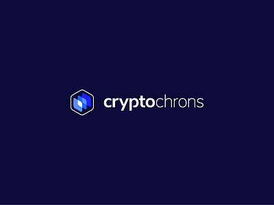 CryptoChrons app block blockchain branding chronicle crypto design geometry history icon illustration logo mark minimal modern nft technology transparent ui