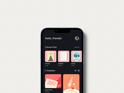 Card Design Editor App app appdesign cardeditor design dribbble editor figma freelance interfacedesign ios lightmode minimaldesign mobile design mockup ui uidesigner uitrends userinterface uxdesigner visualdesign