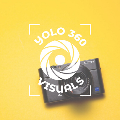 Logo - YOLO 360 VISUALS branding colorful logo design graphic design illustration logo logo design logotype modern logo photo photography typography vector