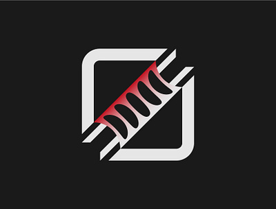 Melted Squares branding design fictional graphic design logo vector