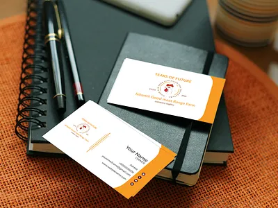 Poultry farm Business Cards - Company Business Cards agency banner brand brand identity branding branding agency branding design business card card design identity identity design logo logotype modern palm personal brand studio typography visiting card