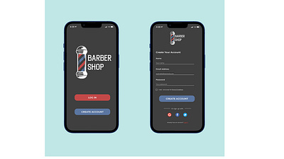 Daily UI Challenge - Day #001 - Sign Up Page app ui