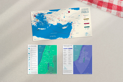 Mapas bíblicos (biblical maps) affinity designer bible biblia design designer graphic design illustration infographic learning maps study